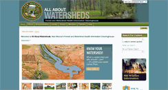 Desktop Screenshot of allaboutwatersheds.org